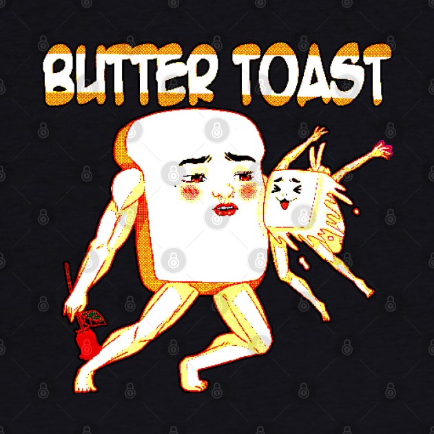 Butter toast retro by L’étoile stéllaire